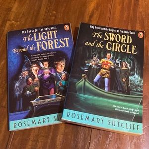 Vintage books‎ 1 & 2 The Arthurian Trilogy King Arthur chapter books